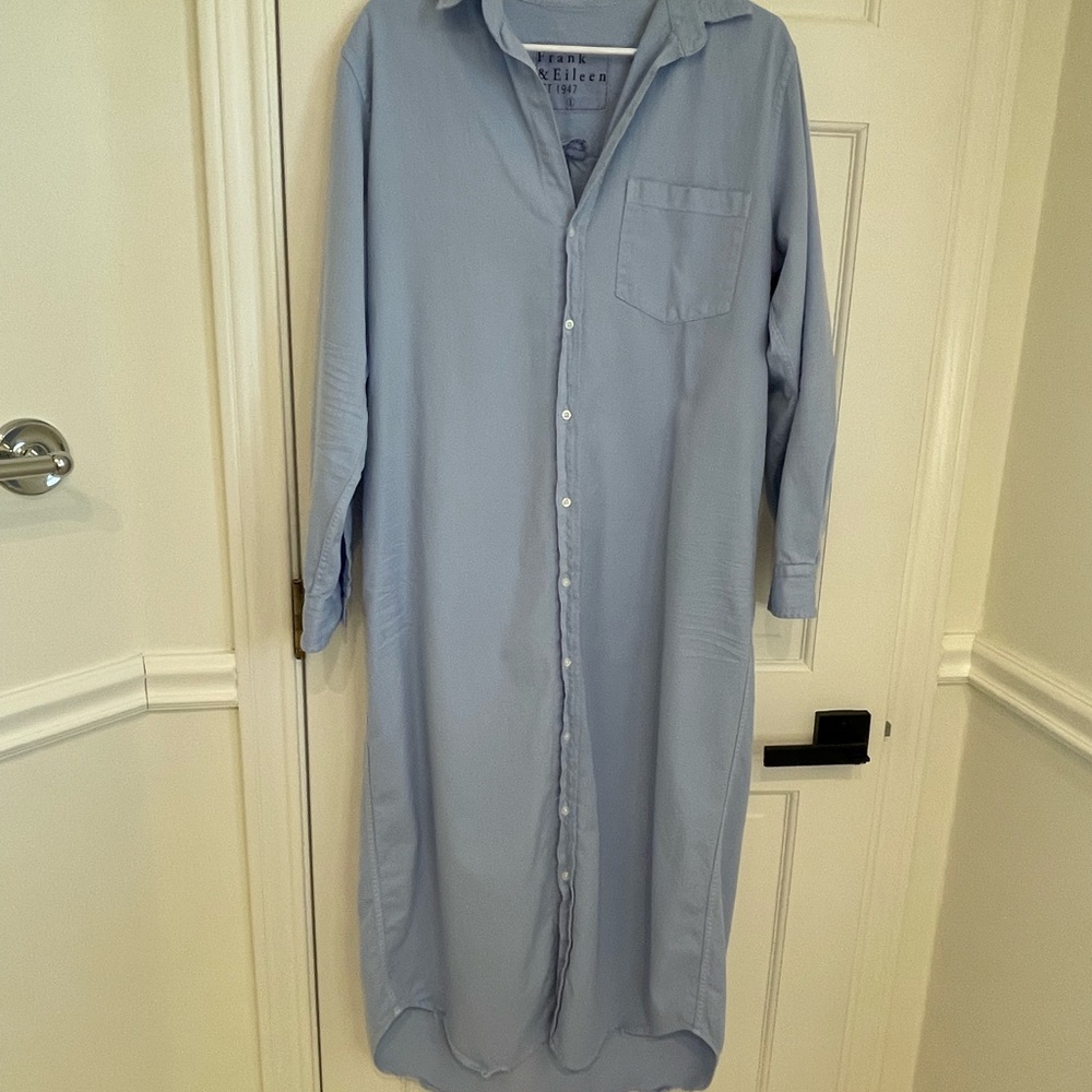 Frank & Eileen Light Blue Maxi Dress